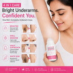 Underarm Brightening Roll-On with Niacinamide (Odor Control + Sweat Care)