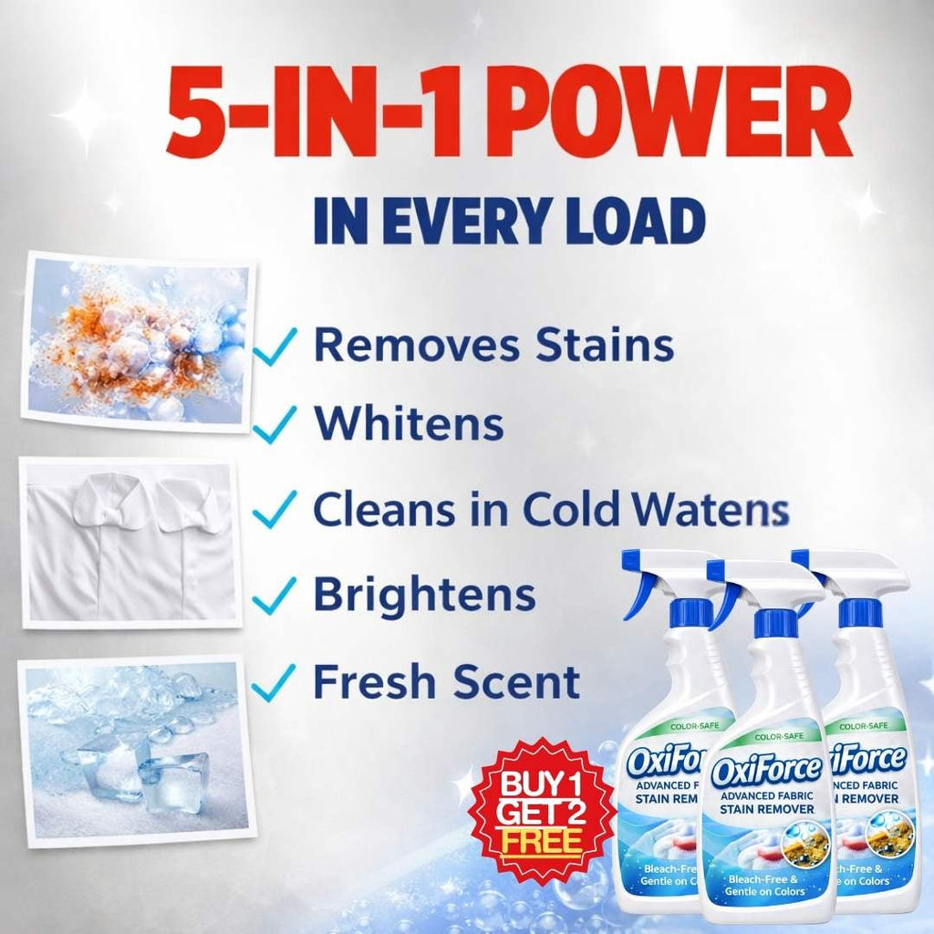 Fabric Stain Remover Liquid | Color-Safe | BUY 1 GET 1 FREE!
