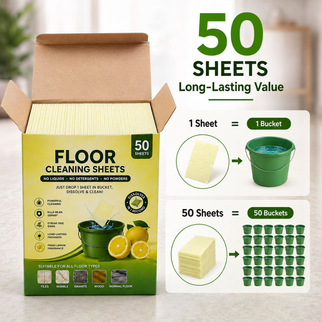 Floor Cleaning Sheets – 50 Sheets