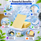 Deep Cleaning Laundry Whitening Sheets