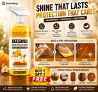 Beeswax Wood Polish Spray | Restore Shine Protect Furniture | BUY 1 GET 1 FREE!