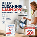 Deep Cleaning Laundry Whitening Sheets (50 SHEETS)