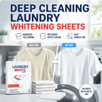 Deep Cleaning Laundry Whitening Sheets (50 SHEETS)