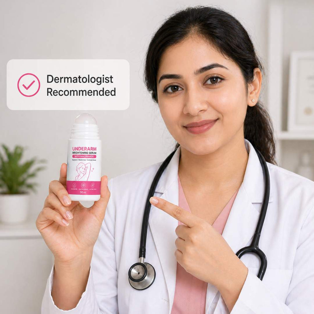Underarm Brightening Roll-On with Niacinamide (Odor Control + Sweat Care)