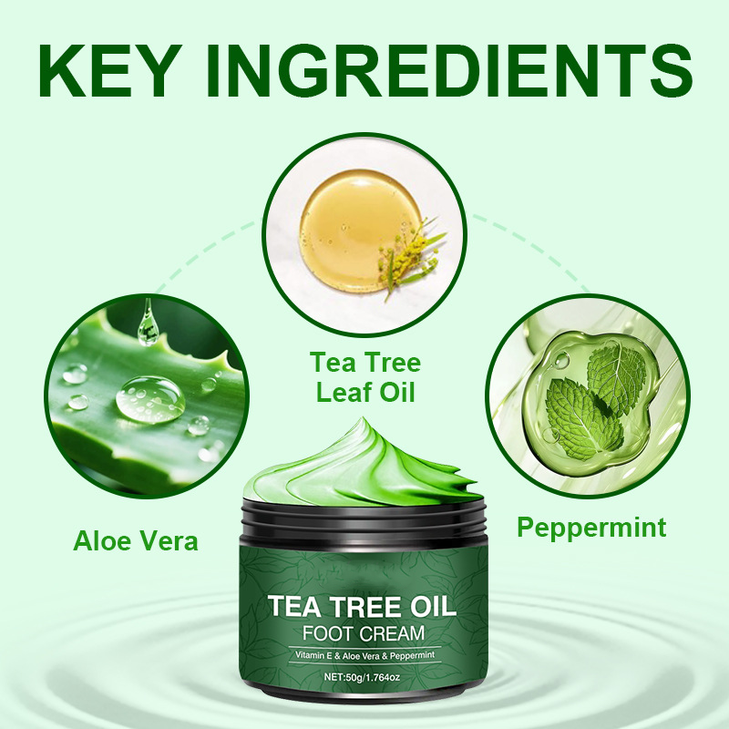 Soothing Aloe Vera & Tea Tree Foot Moisturiser | BUY 1 GET 1 FREE!
