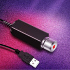 USB Car Star Ceiling Light Sky Projection Lamp (Red)
